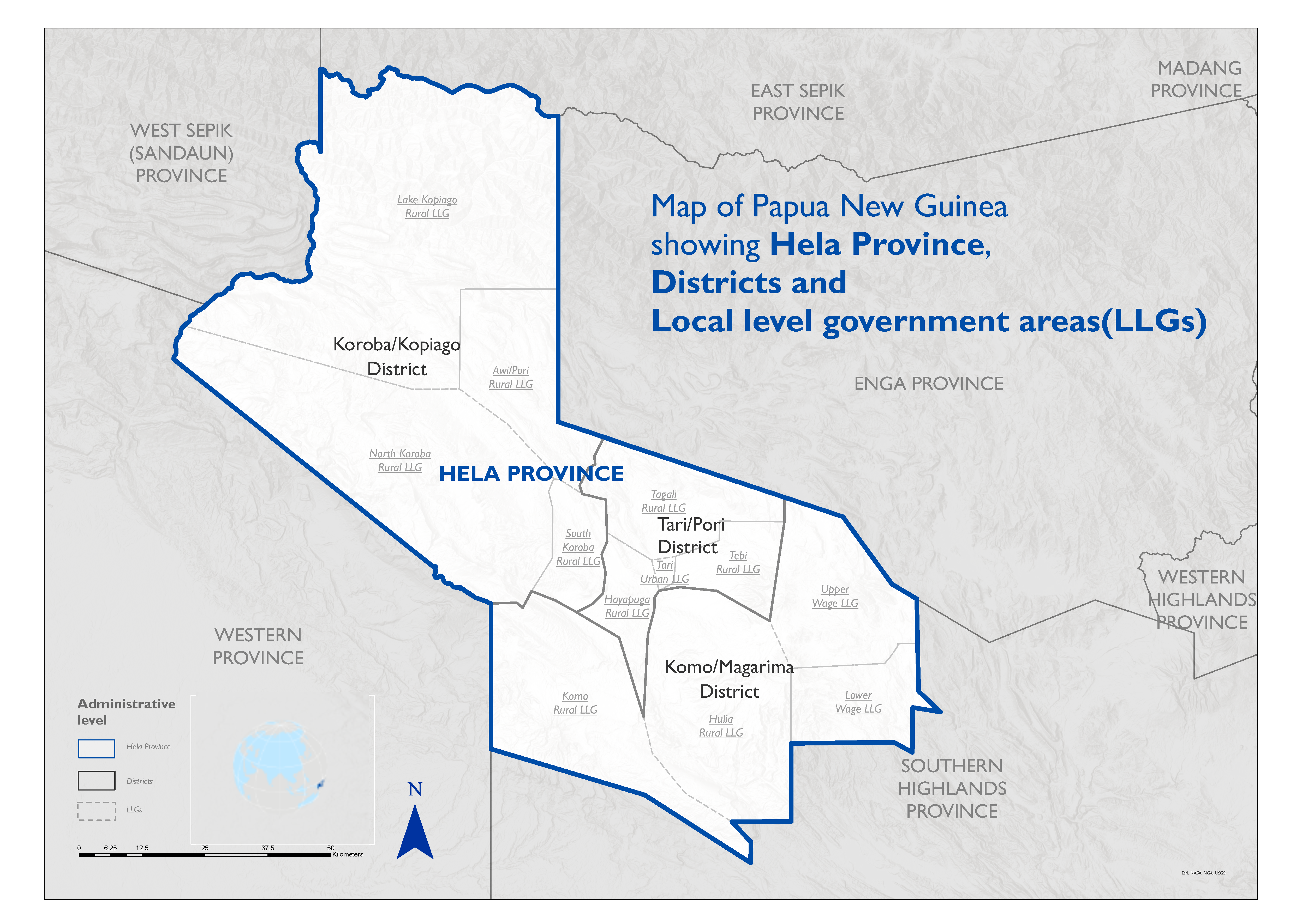 Context: Administrative Map   Tools: ArcGIS Pro  Date: January 2023