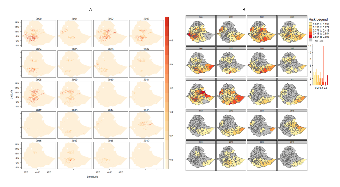 Spatial and Temporal Trend in Risk